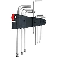 WERKZEYT Set of Allen wrenches with round head, 1,5 - 10 mm, 9 pcs - Hex Key Set