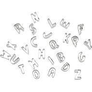 WESTMARK Vykrajovátka písmena A-Z, sada 26 ks, z nerezové oceli - Cookie Cutter