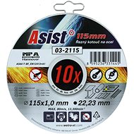 ASIST INOX 115 × 1 mm, 10 pcs - Cutting Disc