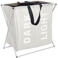 Wenko Duo Polyester laundry bin, 120 l - Laundry Basket