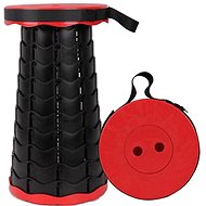 Telescopic folding chair red - Camping Chair
