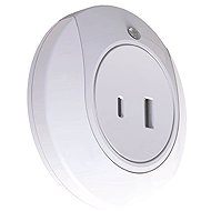 WG FireFly do zásuvky s USB-A a USB-C, bílé - Night Light