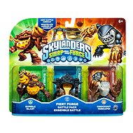 Skylanders SWAP Force Fiery Forge Battle Pack (Rumble Blast+Fiery Forge+Knouckout Terafin) - Figure