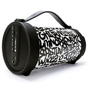 Gogen BPS 320 STREET schwarz-weiß - Bluetooth-Lautsprecher