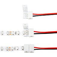 Whitenergy 8 mm / 2-wire, 5 pieces, white - Coupler