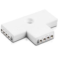 Whitenergy T RGB 3 x 4 pin Female, 1 piece, white - Coupler