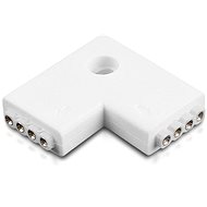 Whitenergy L RGB 2 x 4 pin Female, 2 pieces, white - Coupler