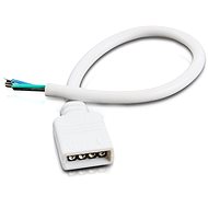 Whitenergy RGB 4 pin Female, 2 pieces, white - Coupler