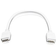 Whitenergy RGB 2 x 4 pin Male, 2 pieces, white - Coupler