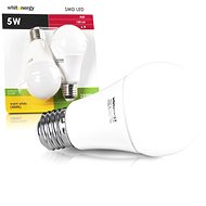  Whitenergy A60 E27 5W SMD2835 - white milky 2 PACK  - LED Bulb