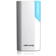 1A Whitenergy 4000mAh Li-Ion white / blue - Power Bank