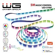 Winner Group WG1, 5 m, ovladač + aplikace + Tuya, IP 65, se síťovým adaptérem - LED Light Strip