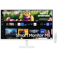 27" Samsung Smart Monitor M50C Bílá - LCD Monitor