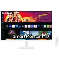 32" Samsung Smart Monitor M7 White - LCD Monitor