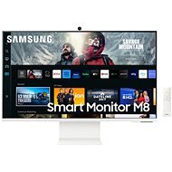 32" Samsung Smart Monitor M8 Bílá - LCD Monitor