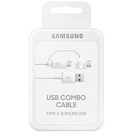 Samsung Combo kábel fehér - Adatkábel