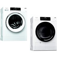 WHIRLPOOL FSCR 80423 + WHIRLPOOL HSCX 80530 - Washer Dryer Set