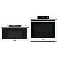 WHIRLPOOL AMW 439 WH + WHIRLPOOL AKZ9 6230 WH - Built-in Oven & Microwave Set
