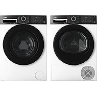 WHIRLPOOL WPM 07W ADS EE + WHIRLPOOL WP C8 WBS EE - Washer Dryer Set