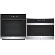 WHIRLPOOL WOI5S8HM1SXA + WHIRLPOOL WMW44HMX - Built-in Oven & Microwave Set