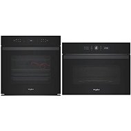 WHIRLPOOL WOI6A8FPT1SBA + WHIRLPOOL WMW47HMB - Built-in Oven & Microwave Set