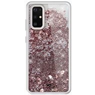 White Diamonds Sparkle Case Galaxy S20+ készülékhez - rózsaarany szívek - Telefon tok
