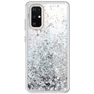 White Diamonds Sparkle Case for Galaxy S20+ - Silver Stars - Phone Cover