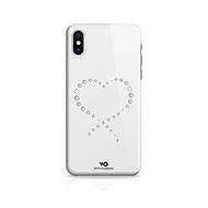 White Diamonds Eternity Crystal Case for Apple iPhone XS/X - Transparent - Phone Case