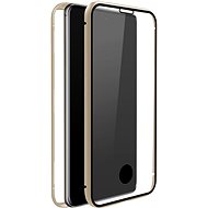 White Diamonds 360° Glass Case for Samsung Galaxy A71 - Gold - Phone Cover