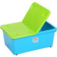 Wham Box 12696, folding lid, 45l, blue - Storage Box