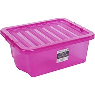Wham Box with lid 16 litres pink 12317 - Storage Box