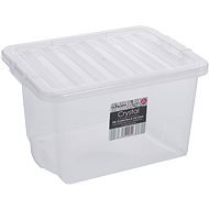Wham Aufbewahrungsbox mit Deckel 24 Liter weiß 10840 - Aufbewahrungsbox
