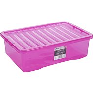 Wham Box with lid 32 litres pink 12332 - Storage Box