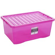 Wham Box with lid 45l pink 12337 - Storage Box