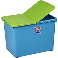 Wham Box 12751 hinged lid 80 litres blue - Storage Box