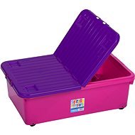 Wham Box mit Deckel 32 Liter rosa 15350 - Aufbewahrungsbox