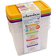 Four 6.7l Wham Boxs with lid 13114 - Storage Box