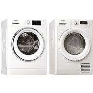 WHIRLPOOL FWD81284WC EE + WHIRLPOOL FT M11 8X3 EU - Washer Dryer Set
