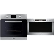 WHIRLPOOL ACTUAL AKP 462 IX + WHIRLPOOL AMW 439 IX - Built-in Oven & Microwave Set