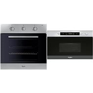 WHIRLPOOL ACTUAL AKP 459 IX + WHIRLPOOL AMW 4920 IX - Built-in Oven & Microwave Set