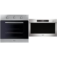 WHIRLPOOL ACTUAL AKP 459 IX + WHIRLPOOL AMW 439 IX - Built-in Oven & Microwave Set