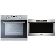 WHIRLPOOL AKP 244 IX + WHIRLPOOL AMW 439 IX - Built-in Oven & Microwave Set