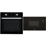 WHIRLPOOL AKP 745 NB + WHIRLPOOL WMF200G - Built-in Oven & Microwave Set