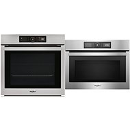 WHIRLPOOL OAKZ9 6200 CS IX + WHIRLPOOL ABSOLUTE AMW 506/IX - Built-in Oven & Microwave Set