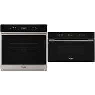 WHIRLPOOL W7 OS4 4S1 P + WHIRLPOOL W COLLECTION W7 MD440 NB - Built-in Oven & Microwave Set