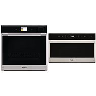 WHIRLPOOL W9 OP2 4S2 H + WHIRLPOOL W COLLECTION W9 MN840 IXL - Built-in Oven & Microwave Set