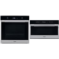 WHIRLPOOL W COLLECTION W7 OM5 4S P + WHIRLPOOL W7 MD440 - Built-in Oven & Microwave Set