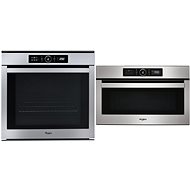 WHIRLPOOL ABSOLUTE AKZM 8480 IX + WHIRLPOOL AMW 730 IX - Built-in Oven & Microwave Set