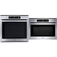 WHIRLPOOL ABSOLUTE AKZM 8480 IX + WHIRLPOOL ABSOLUTE AMW 506/IX - Built-in Oven & Microwave Set