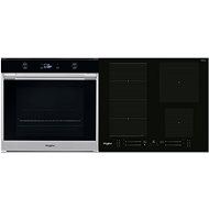 WHIRLPOOL W COLLECTION W7 OM5 4S P + WHIRLPOOL WF S4160 BF - Oven & Cooktop Set